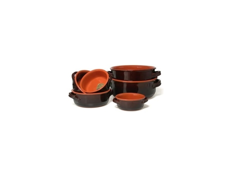 Caçarola Vulcania 30cm Cerâmica 2 Pegadores Todos os Tipos de Fogão Compatíveis