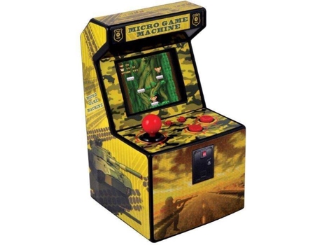 Consola Portátil ITAL Mini Arcade (250 Jogos - Amarelo)