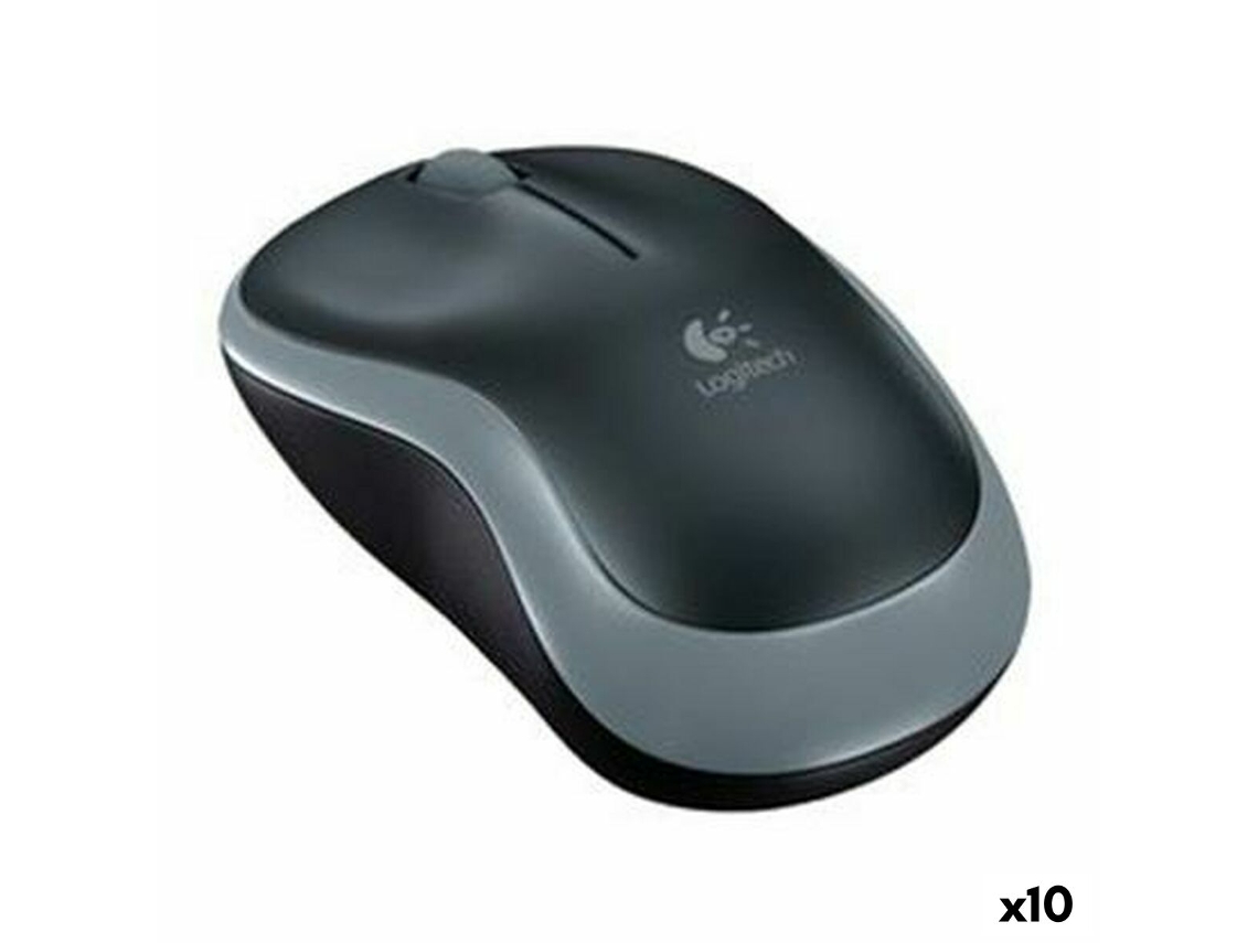 Rato Sem Fios LOGITECH M185 Cinzento Sem Fios