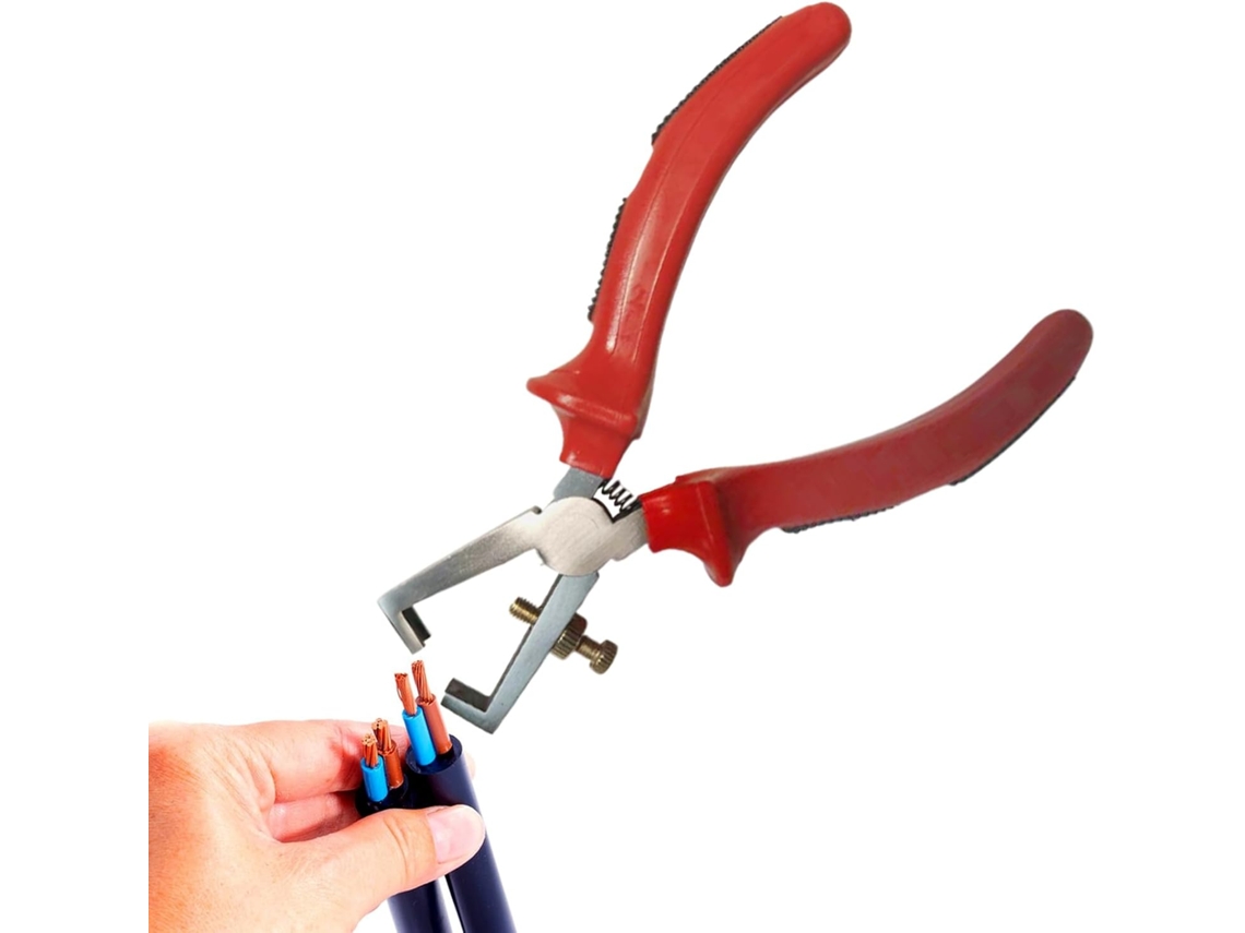Alicate De Crimpagem Manual Ergonômico Para Cortar Cabos