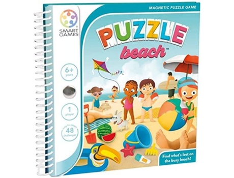 Jogo Educativo  Puzzle Beach - Display 8 PCS (+6 anos)
