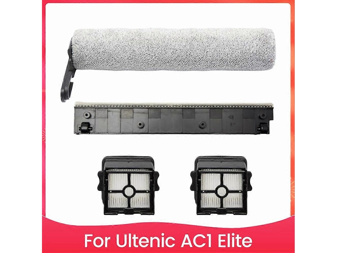 Conjunto De Escova E Filtro De Substituição Para Aspirador De Pó E Água Ultenic Ac1 Elite.