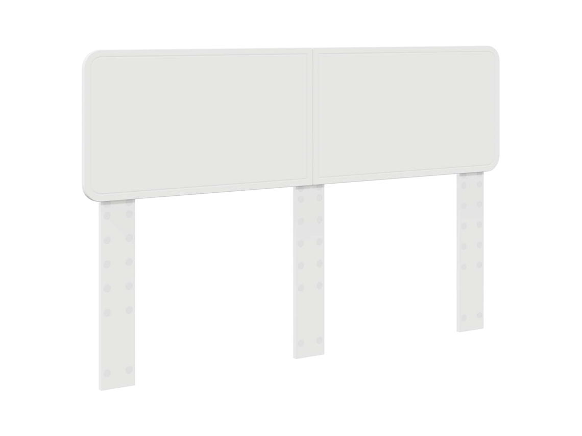 Cabeceira Branco com Cabeceira Madeira Processada 150 cm MAISON EXCLUSIVE