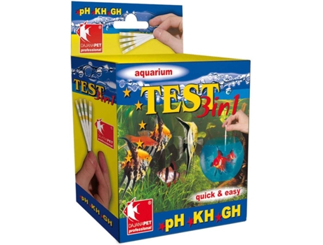 Teste para Análise de Água para Peixes DAJANA Kit Análise 3 em 1 (4 kg)