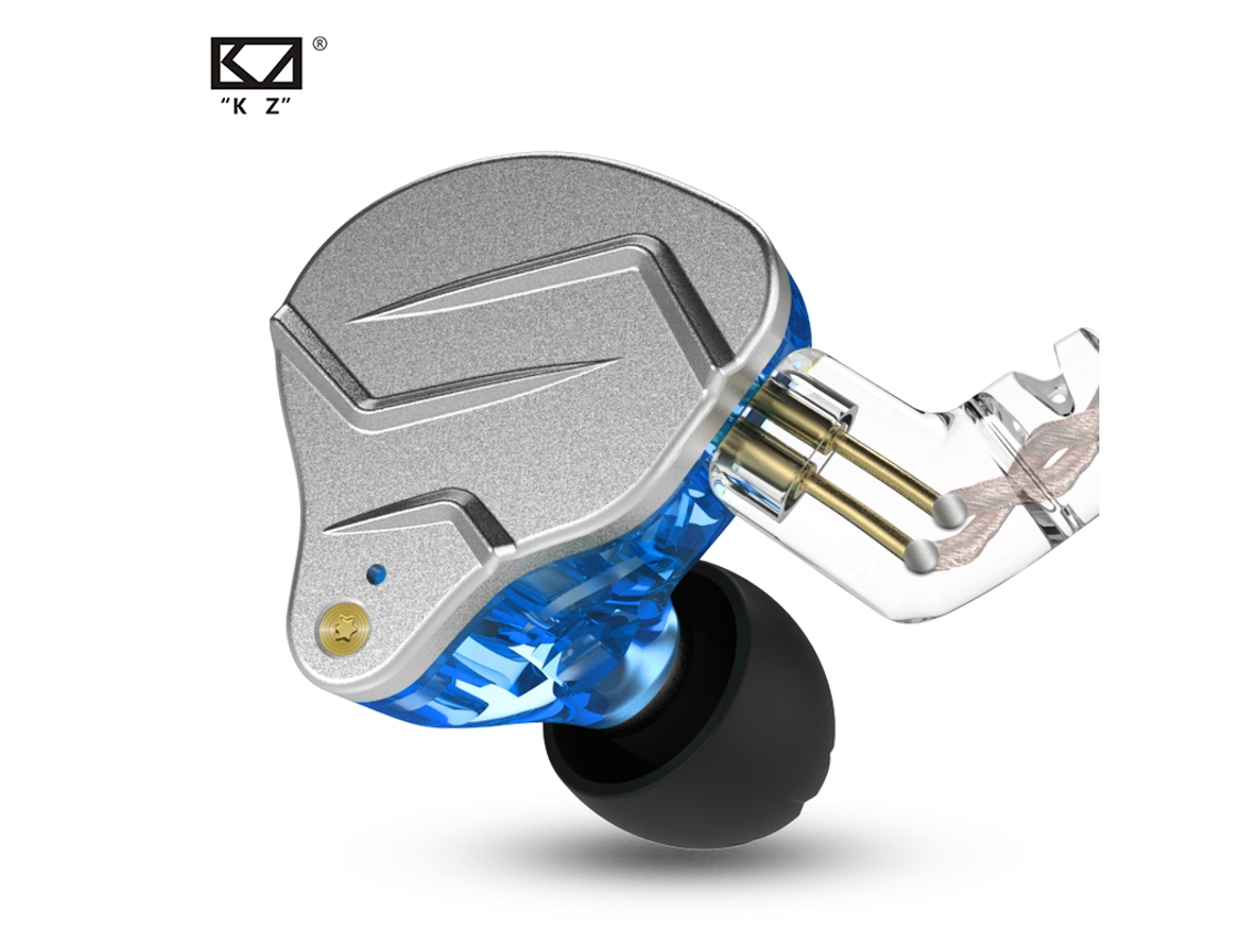 Fones De Ouvido Intra Auriculares Kz Zsn Pro Com Tecnologia De Metal E Cancelamento De Ruído, Microfone Gamer Zsx X Vayotoy