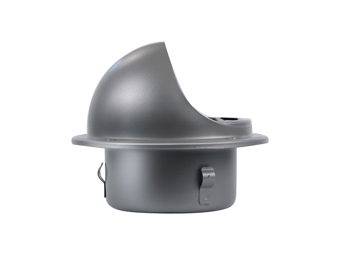 Chapeu de Chuva Vento Parede Inox 304 100mm