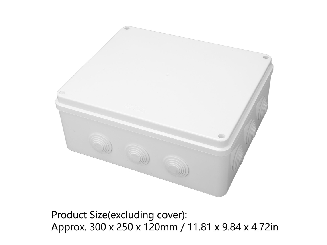 Laxiscreed Caixa De Ligação Elétrica Ip65 À Prova De Água Em Abs Resistente
