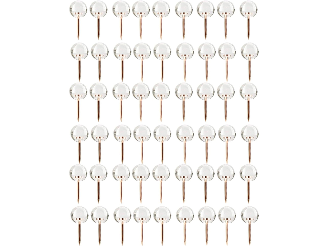 Lurrose Conjunto De 50-tachinhas Multifuncionais Plástico E Metal, Design Criativo E Substituíveis Para Murais Galerias