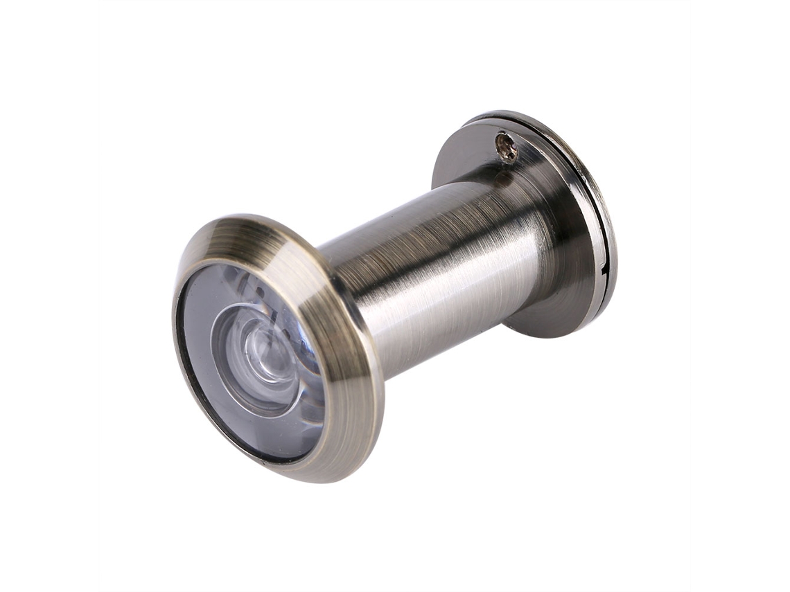 Laxiscreed Olho Mágico Para Porta De Segurança, Liga De 16 Mm, Grande Angular Óptico