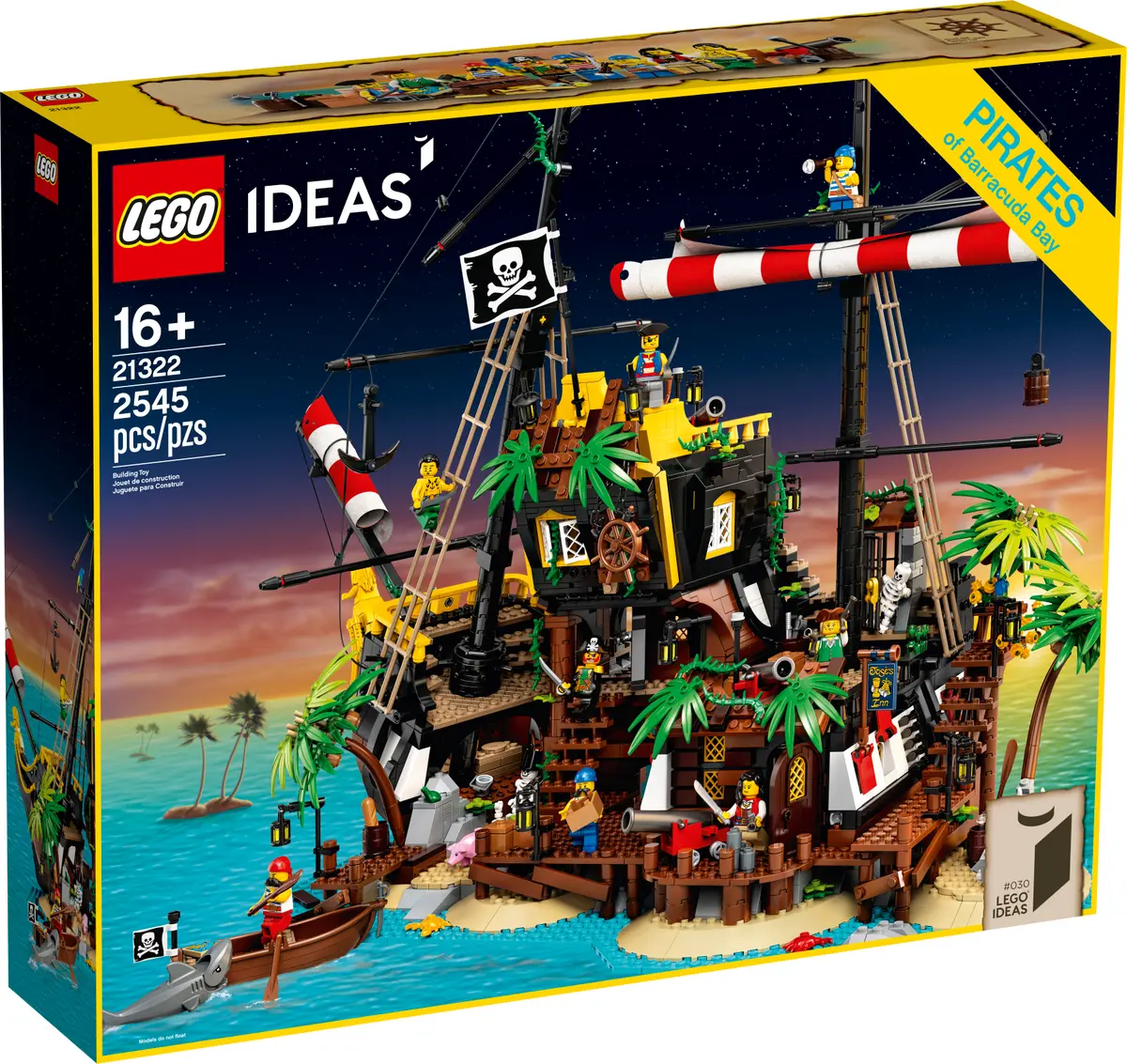 LEGO Ideas: Os Piratas da Baía da Barracuda - 21322