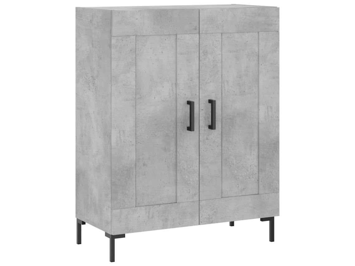 Sideboard, Sideboards Vidaxl Cinzeto Madeira Processada (n/a)