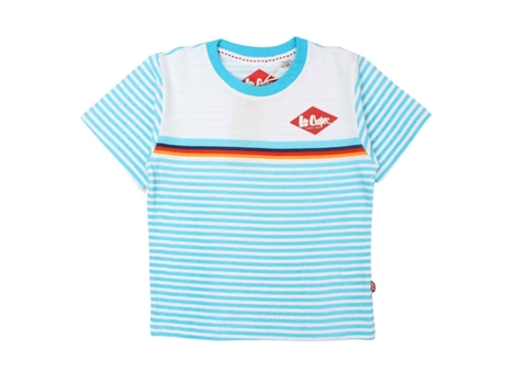 T-Shirt de Criança LEE COOPER Algodão Azul (XS)