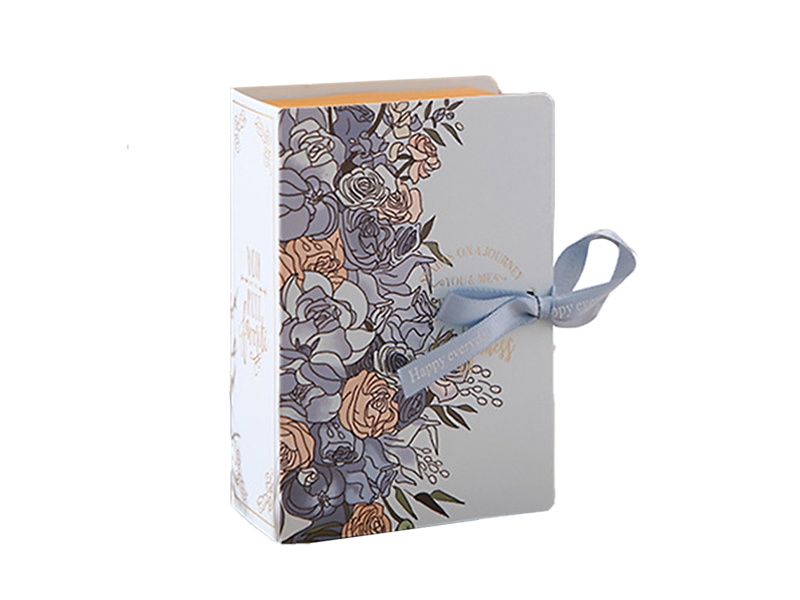 Caixa de Doces em Forma de Livro para Casamentos, Oferta Especial LAXISCREED (mínimo 50 Unidades)