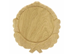 Escudo Entalhado Troféu Javali Castanho 21 Cmeurohunt