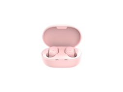 Fones de Ouvido Estéreo Sem Fio Bluetooth Tws , com Microfone e Estojo de Carregamento, Cancelamento de Ruído. MDUG (rosa)