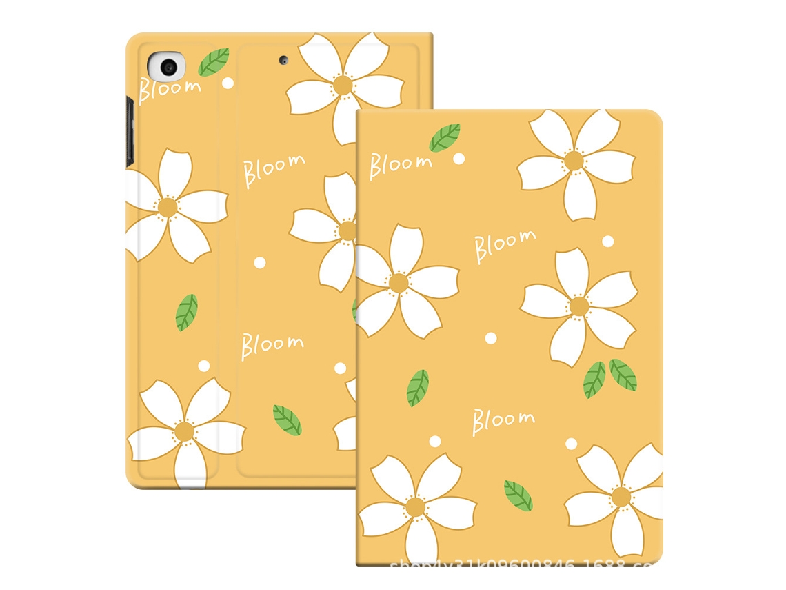 Capa Para Ipad Pro 2025 - 11 Polegadas, Capa Protetora Flexível De Tpu, Crisântemo Siurn