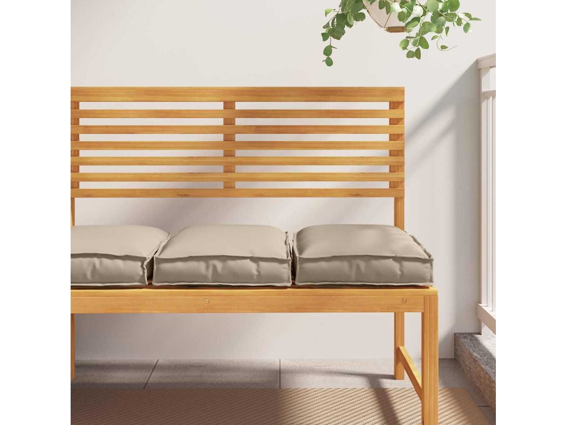 Vidaxl Almofada 2 Unid. Tecido Oxford Cinzento-acastanhado