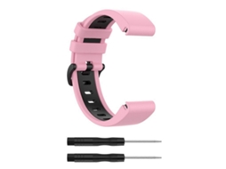 Pulseira De Silicone Resistente Ao Suor Para Smartwatch Fenix ​​7x.