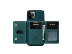 (para Iphone 17) Capa Carteira Removível Para Celular Dg.ming Série M2