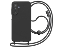 Capa Para Samsung Galaxy A25 5g Em Silicone Com Cordão
