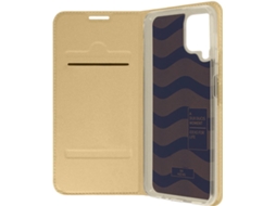 Capa Samsung Galaxy A22 DUX DUCIS Livro Dourado