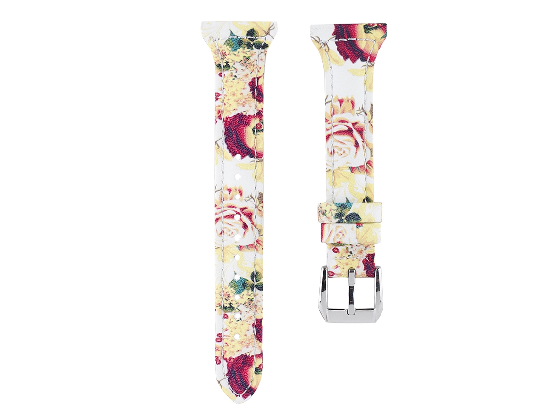 Bracelete de Couro Genuíno para Fitbit Versa EOOCOO