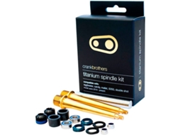 Pedais CRANKBROTHERS Titanium Spindle Kit