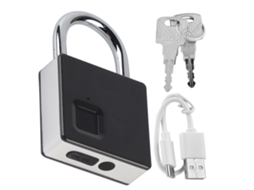 Fipilock Cadeado De Impressão Digital (anti-roubo, Resistente À Ferrugem)