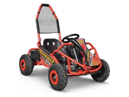 Kart Elétrico Para Crianças Speedkart 1000w 48v 20ah,laranja