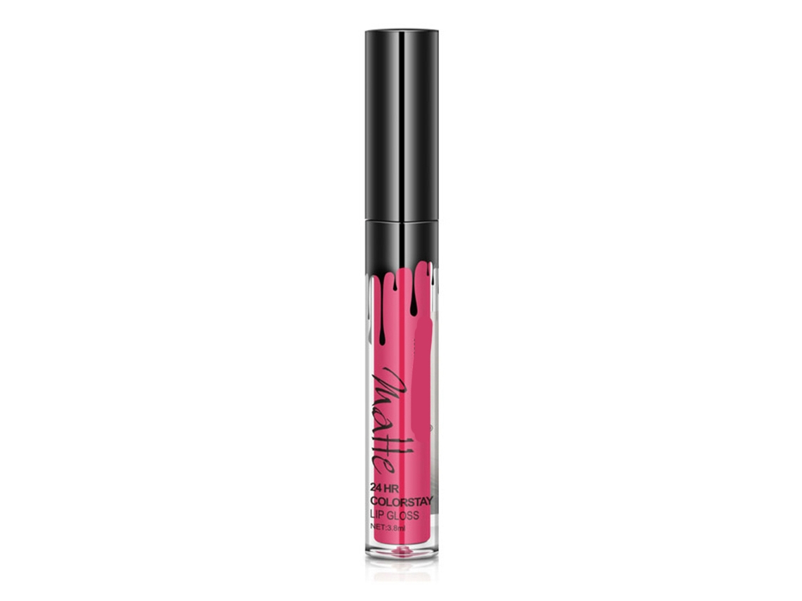 Labial Líquido Glitter 3.8ml Largo Duración No Pegajoso Impermeable Batom Labial Maquillaje