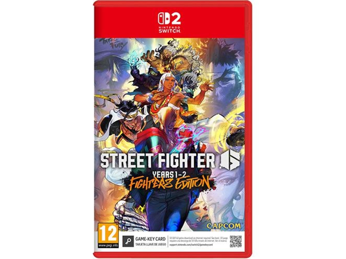 Jogo Nintendo Switch 2 Street Fighter 6: Year 1-2 Fighters Edition