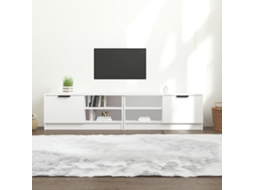 Vidaxl Móveis Para Tv 2 Pcs 80x35x36,5 Cm Madeira Processada Branco