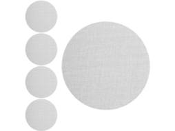 Conjunto de 5 Difusores para Spots Embutidos, Redutor de Brilho, Capa Adesiva de Tecido. SFUSHOS