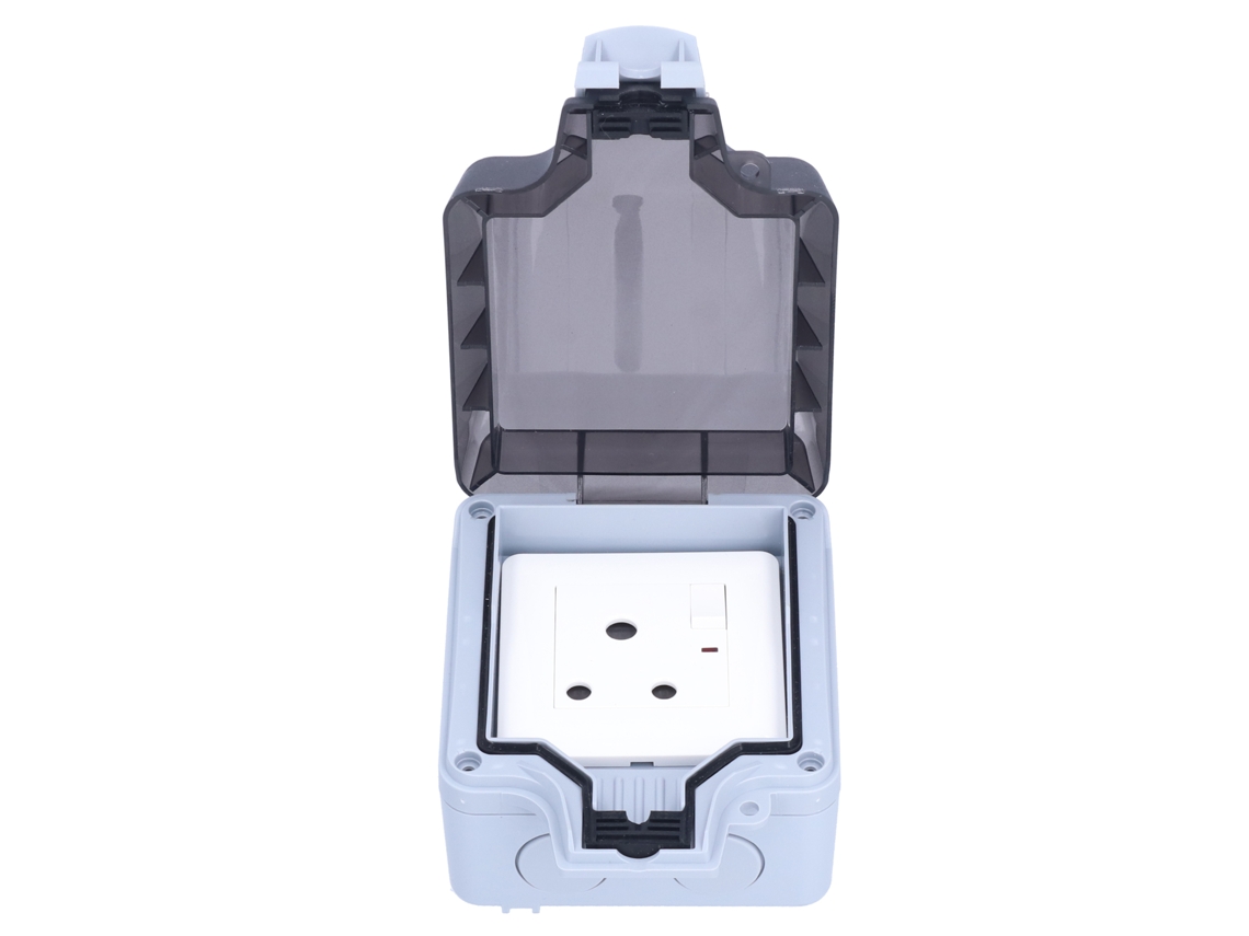 Laxiscreed Outdoor Socket Power Box À Prova D'água Para Parede