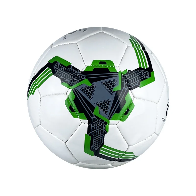 (tamanho 5, Verde) 1 Bola De Futebol, Resistente E Macia, Adequada Para Treinos E Jogos.