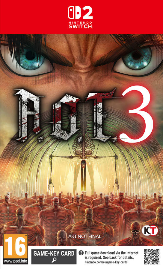 Pré-venda Jogo Nintendo Switch 2 Attack On Titan 3 - Launch Editition