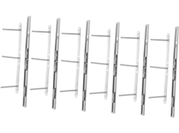 Nuobesty Conjunto de 6 clipes Encadernação, Tâmaras Pastas de Folhas Soltas, Ferramentas Encadernação