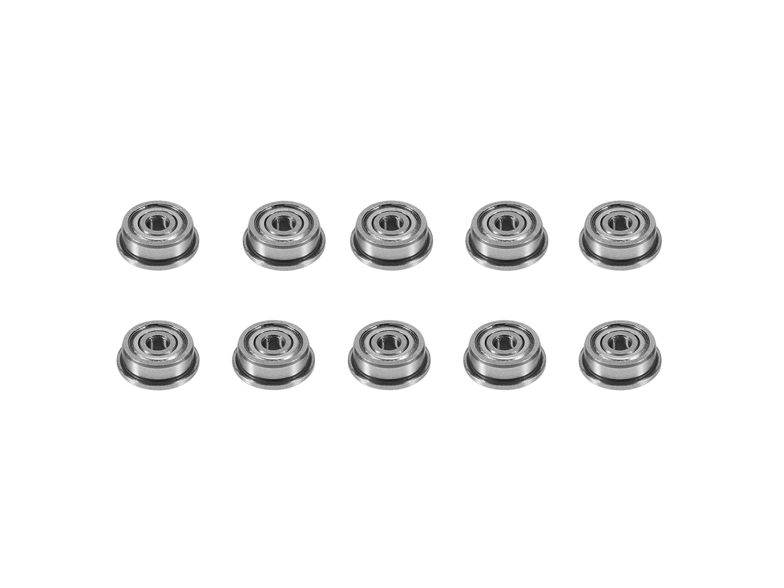 10 Peças De Rolamentos De Bola Com Aros F623zz 3*10*4mm Para Impressora 3d