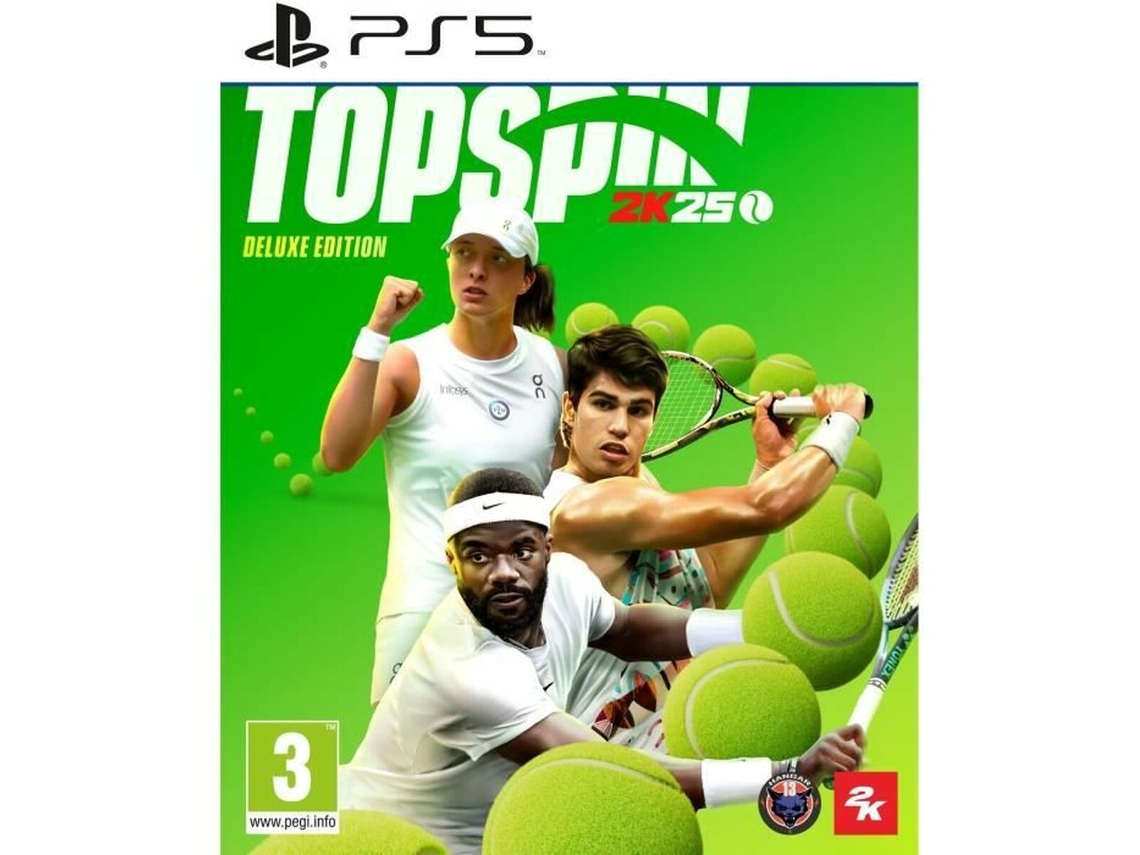Jogo eletrónico PlayStation 5 2K GAMES Top Spin 2K25 Deluxe Edition (FR)