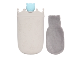 2026zentro-saco De Água Quente De Silicone De Grau Alimentar Reciclável Com Isolação 3-5h Para Alivio De Dor E Mãos Quentes Cinza