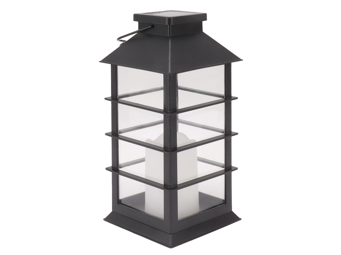 2026 2 Peças de Lanterna Suspensa Solar com Design de Vela Led Luz Exterior Solar para Caminho Jardim Gramado
