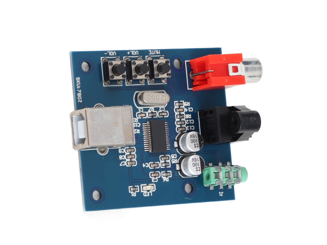 Laxiscreed Dac Decoder Com Suporte Usb, Coaxial E Óptico Para Áudio De Alta Qualidade