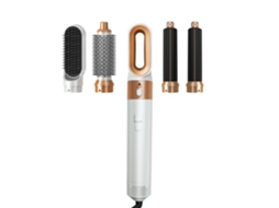 Secador de Cabelo Multifuncional Pente de Ar Quente Modelador de Cachos Multi garras MDUG