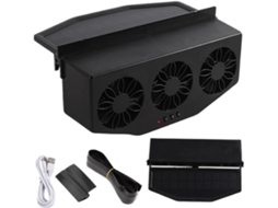 Ventilador De Exaustão Genérico Para Carro, Ventilador Para Janela De Carro