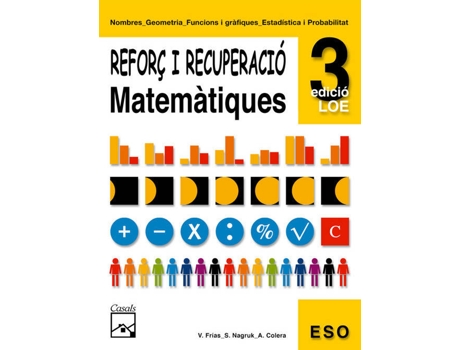 Livro (Cat).(08).Reforç Matemat.(3R.Eso) Repassa I Aprova de Vários Autores