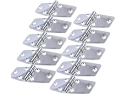 Dobradiças De Fechamento Suave Para Móveis E Armários, 10 Unidades Em Aço Inoxidável, Dobradiças Para Barcos 85mm*40mm