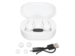 Fones Bluetooth true wireless EOOCOO, carregamento sem fio, controle por toque