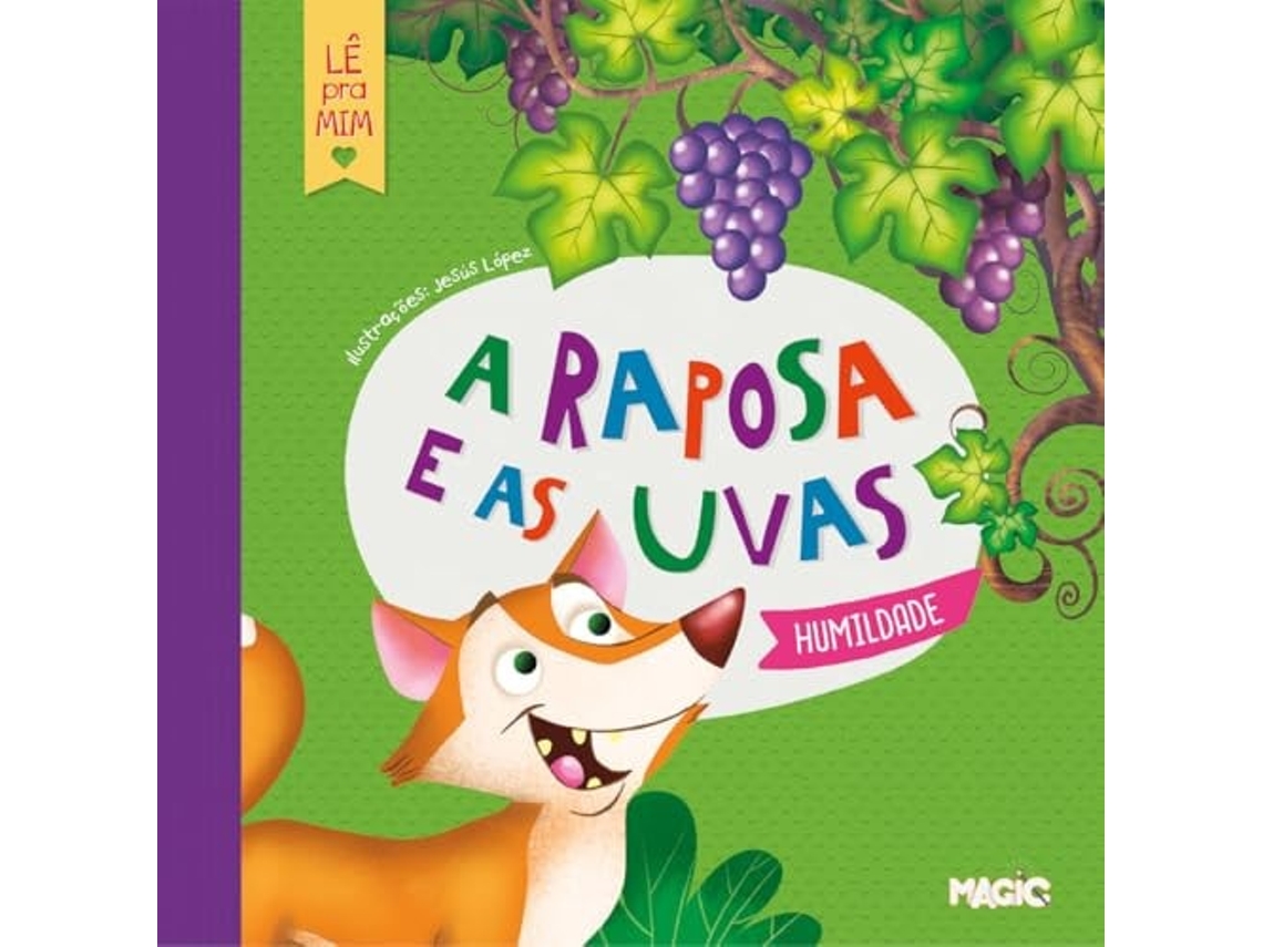 Livro A Raposa E As Uvas De Magic (português)