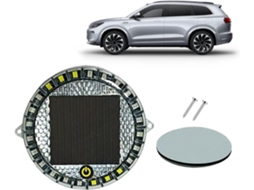 Luz De Advertência – Painel Solar Led 7, 2cm