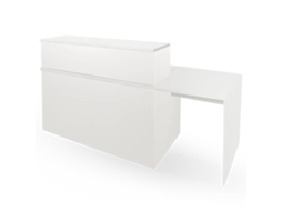 Recepção Apolo Adaptada para Deficientes OFILIKE (60+200 cm - Branco - esquerda)